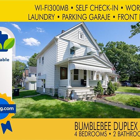 The Amber Retreat - Brooklyn Centre Comfort - Charming Space For Families, Couples & Business Travelers Near Downtown - With 300Mb Wifi, Parking & Self Check-In Cleveland Exteriér fotografie