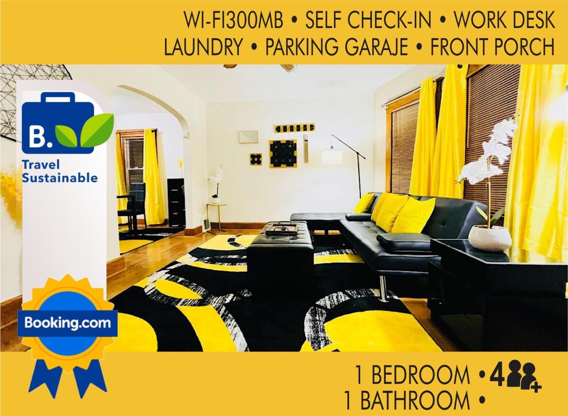 The Amber Retreat - Brooklyn Centre Comfort - Charming Space For Families, Couples & Business Travelers Near Downtown - With 300Mb Wifi, Parking & Self Check-In Cleveland Exteriér fotografie